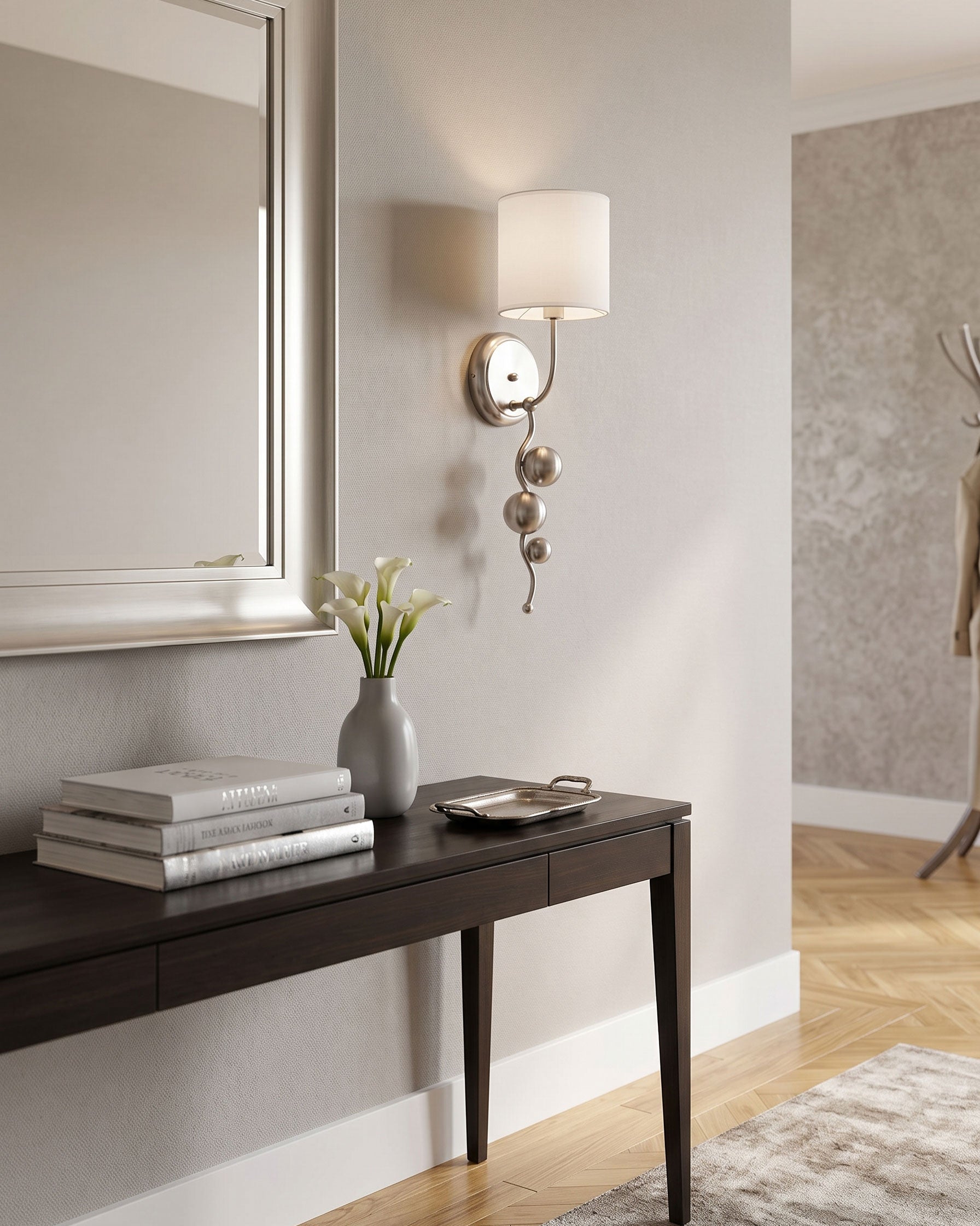 Ansel Cascading Sphere Wall Sconce