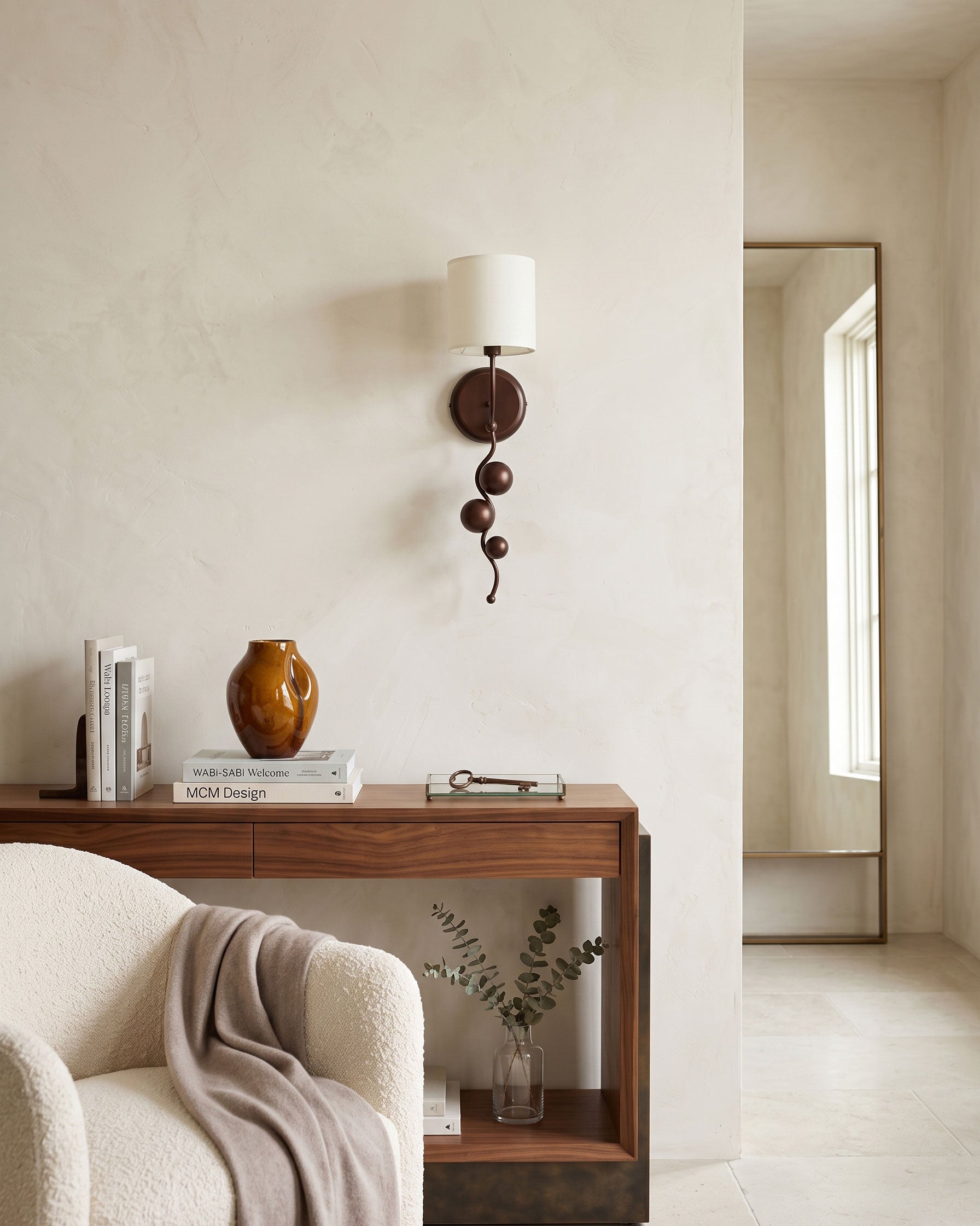 Ansel Cascading Sphere Wall Sconce