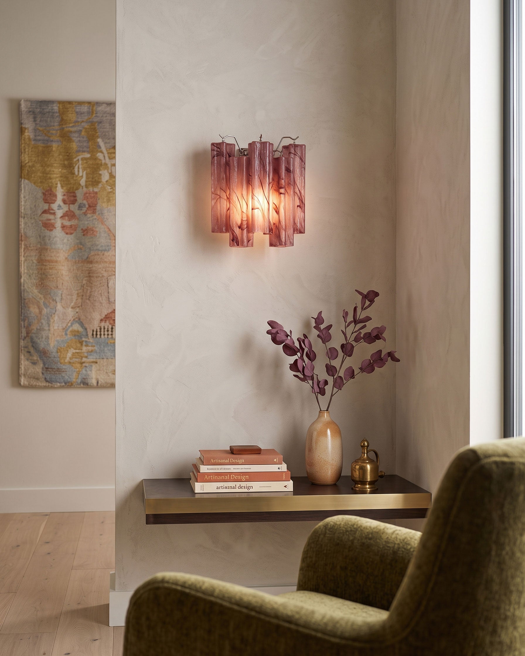 Ansel Rippled Wall Sconce