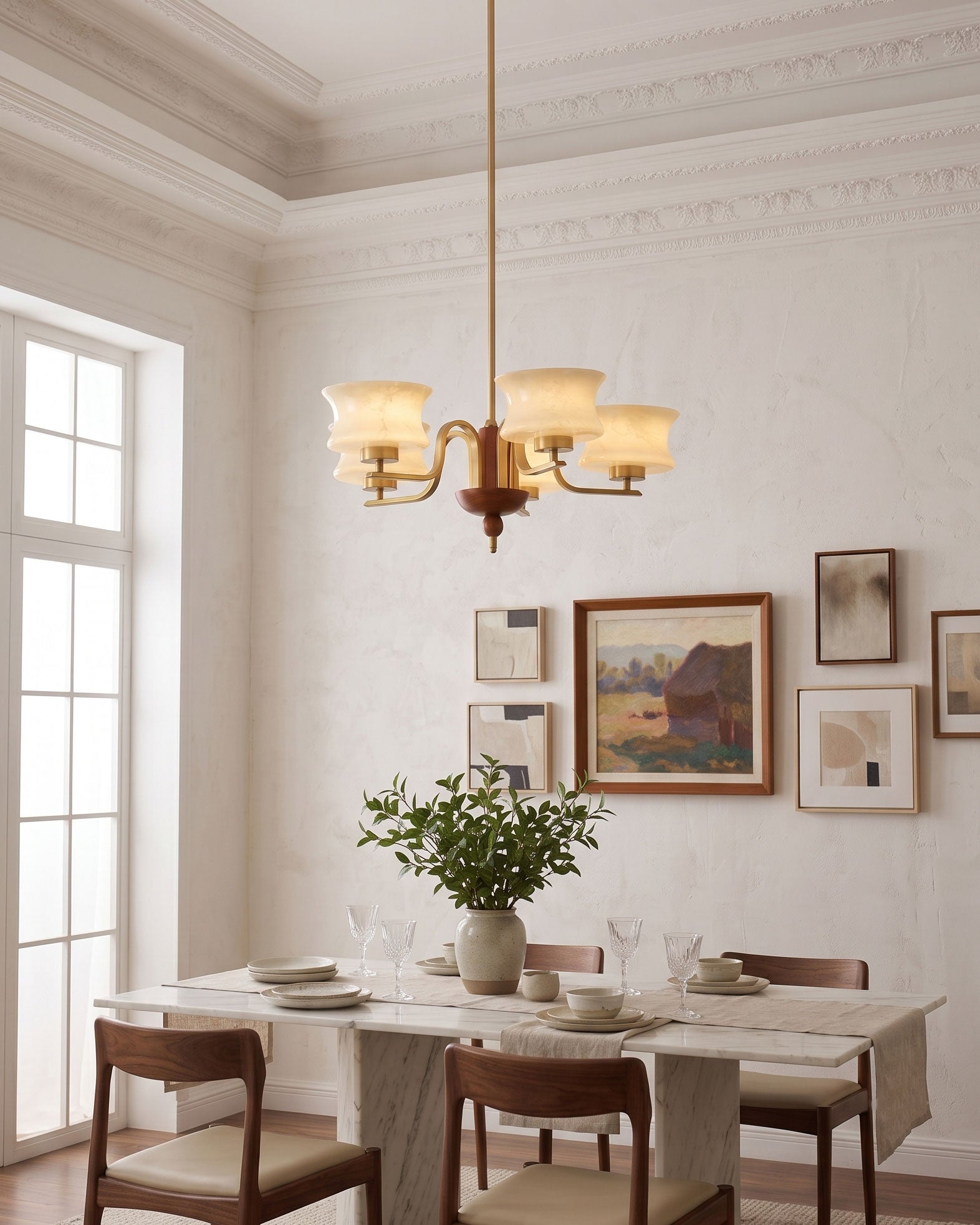 Astrid Scalloped Chandelier