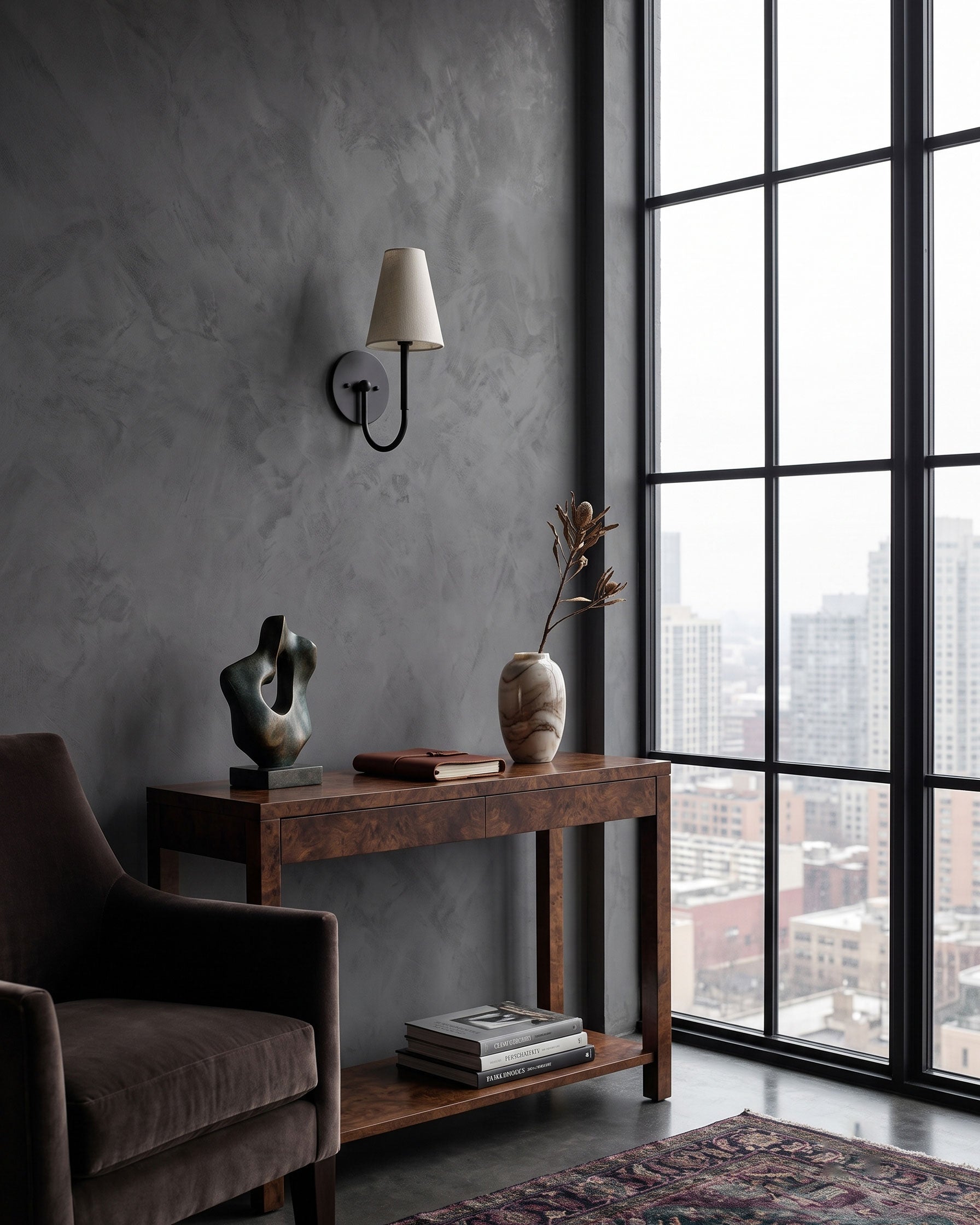 Audra Modern Curved Wall Sconce