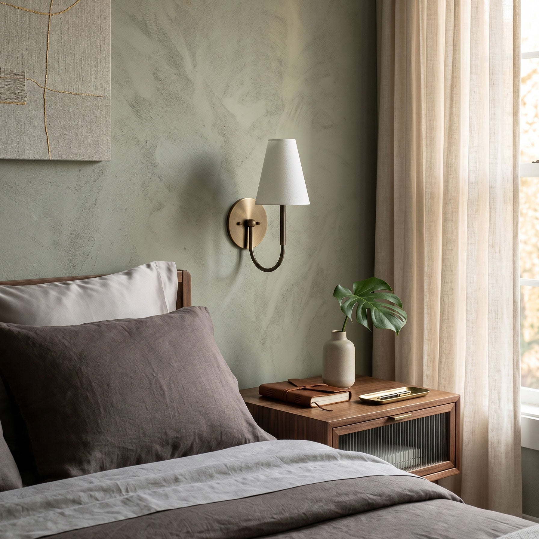 Audra Modern Curved Wall Sconce
