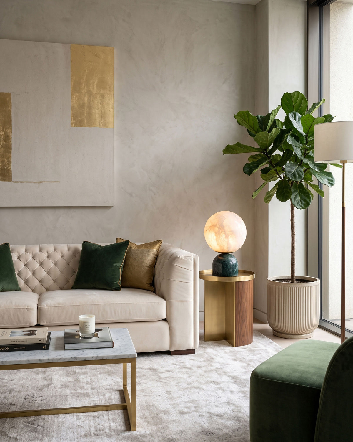 Augustin Alabaster Table Lamp