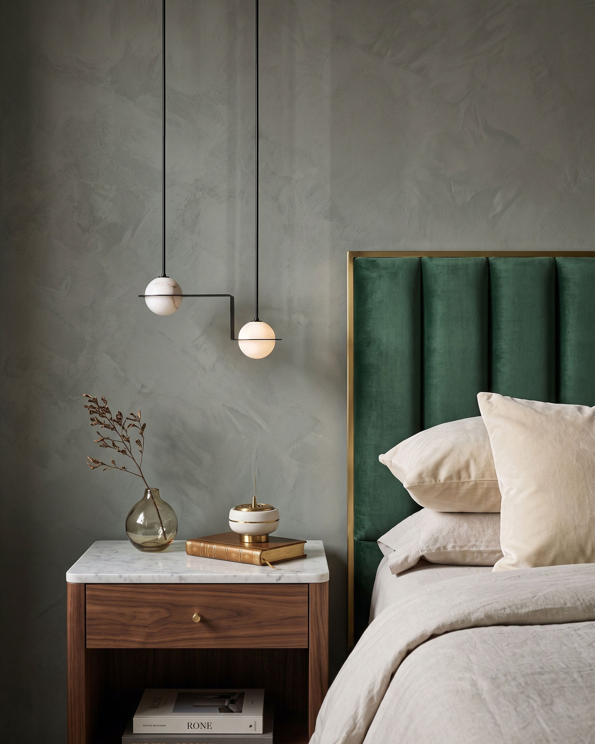 Barton Linear Sphere Pendant Light