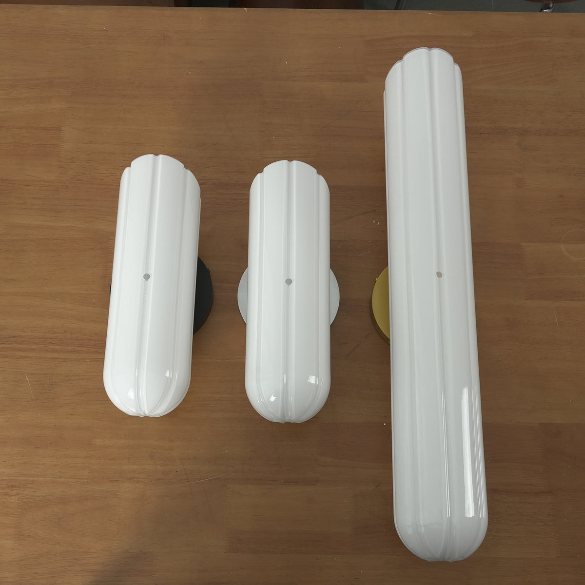 Bastien Milk Glass Wall Sconce
