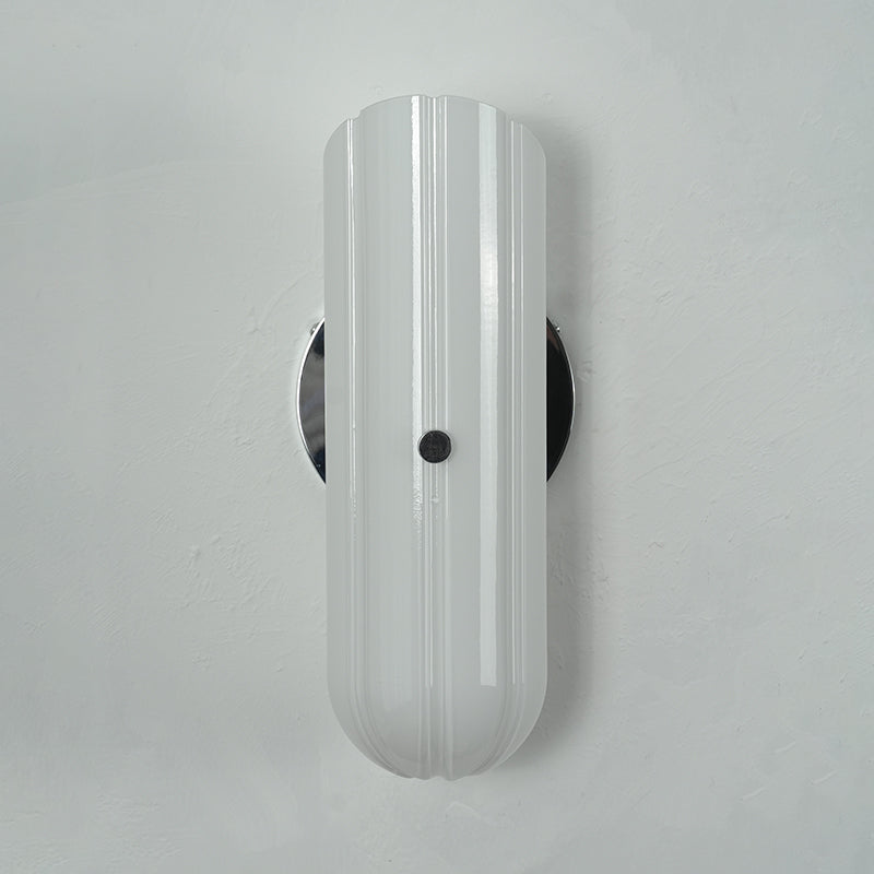Bastien Milk Glass Wall Sconce