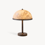 Lampada da tavolo in alabastro Baxter