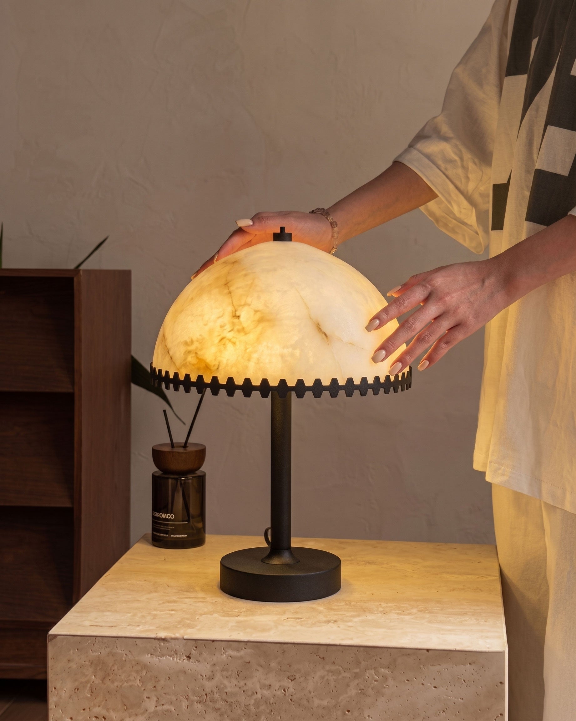 Baxter Alabaster Table Lamp