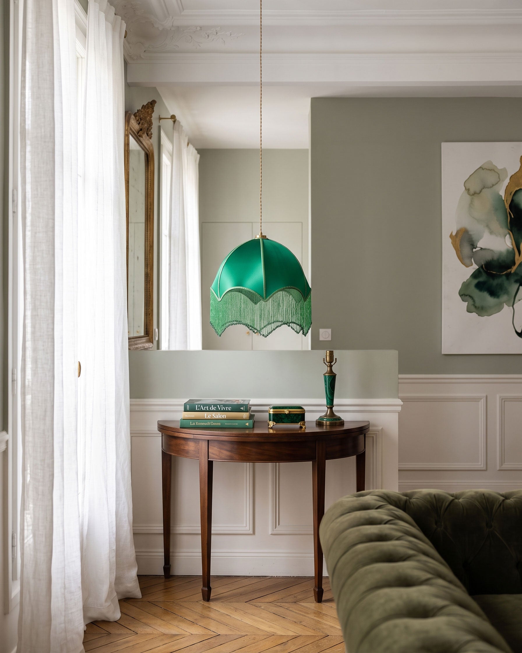 Beatrix Fringed Pendant Light