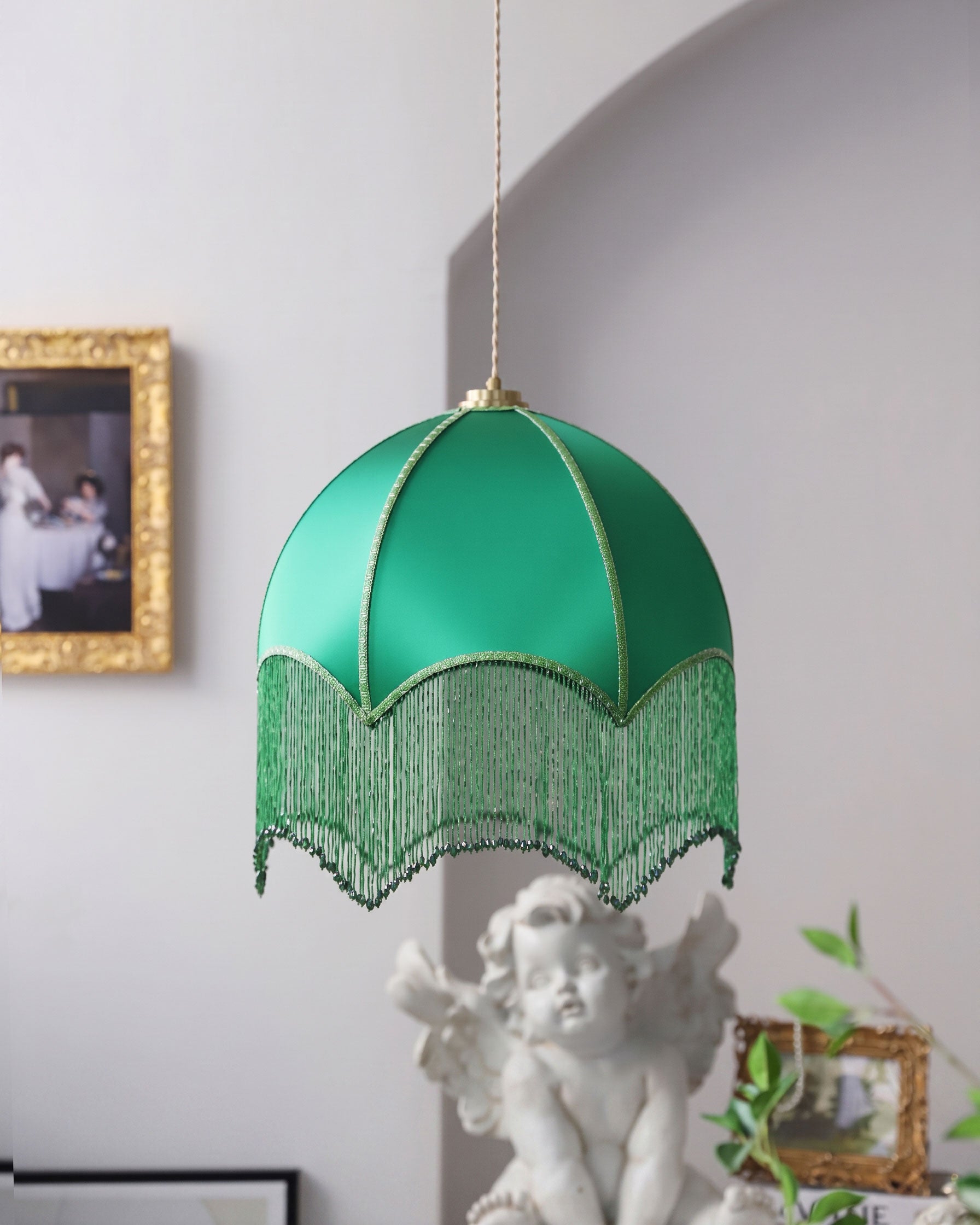 Beatrix Fringed Pendant Light