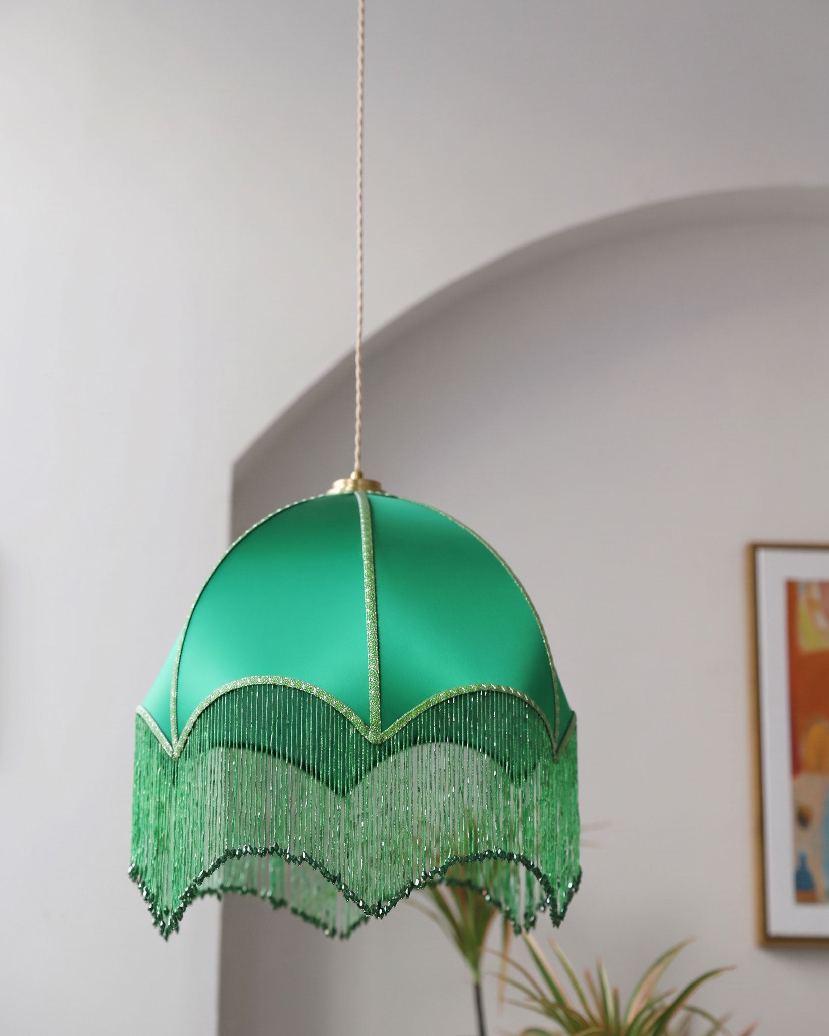 Beatrix Fringed Pendant Light