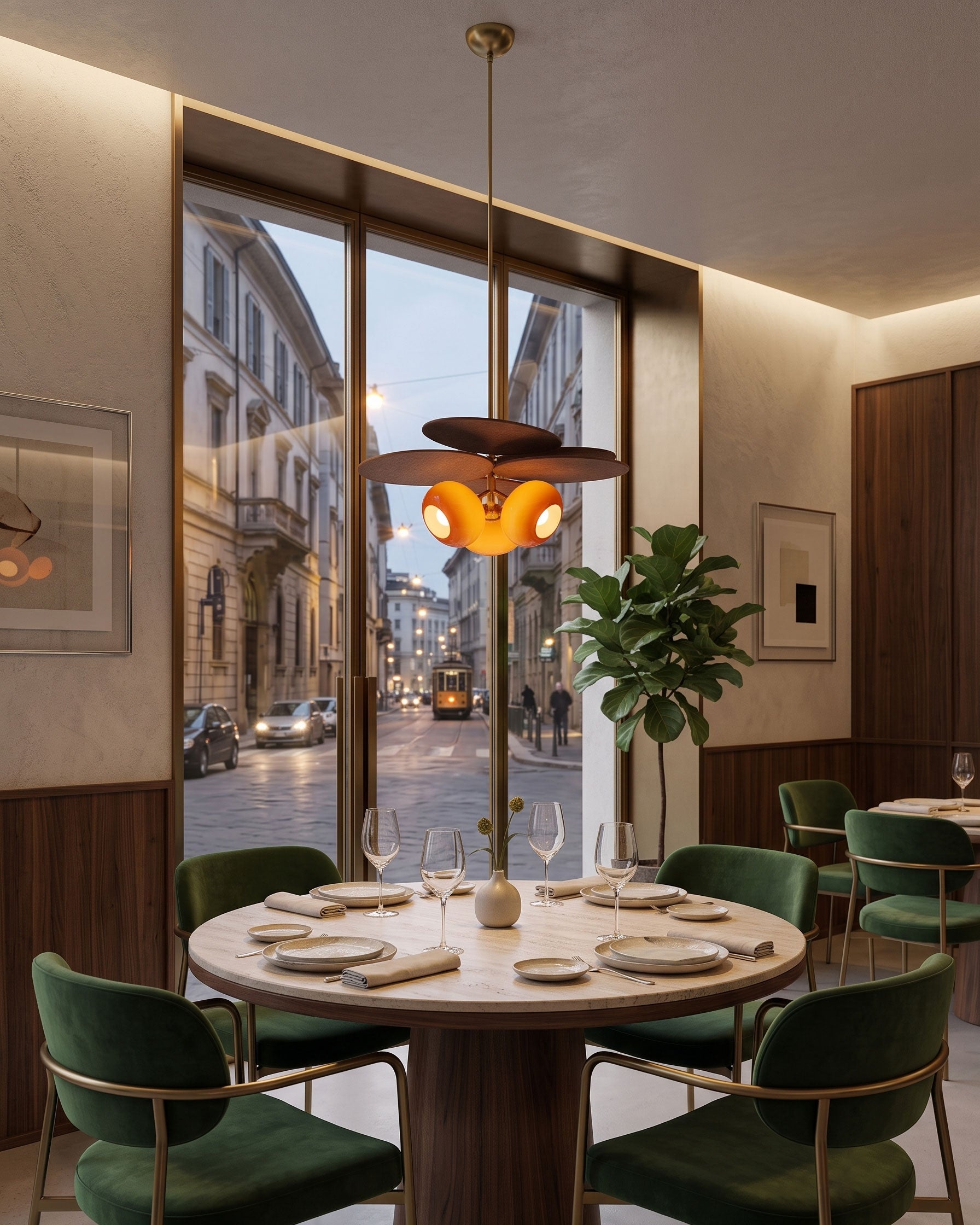 Beckett Glass Pendant Light