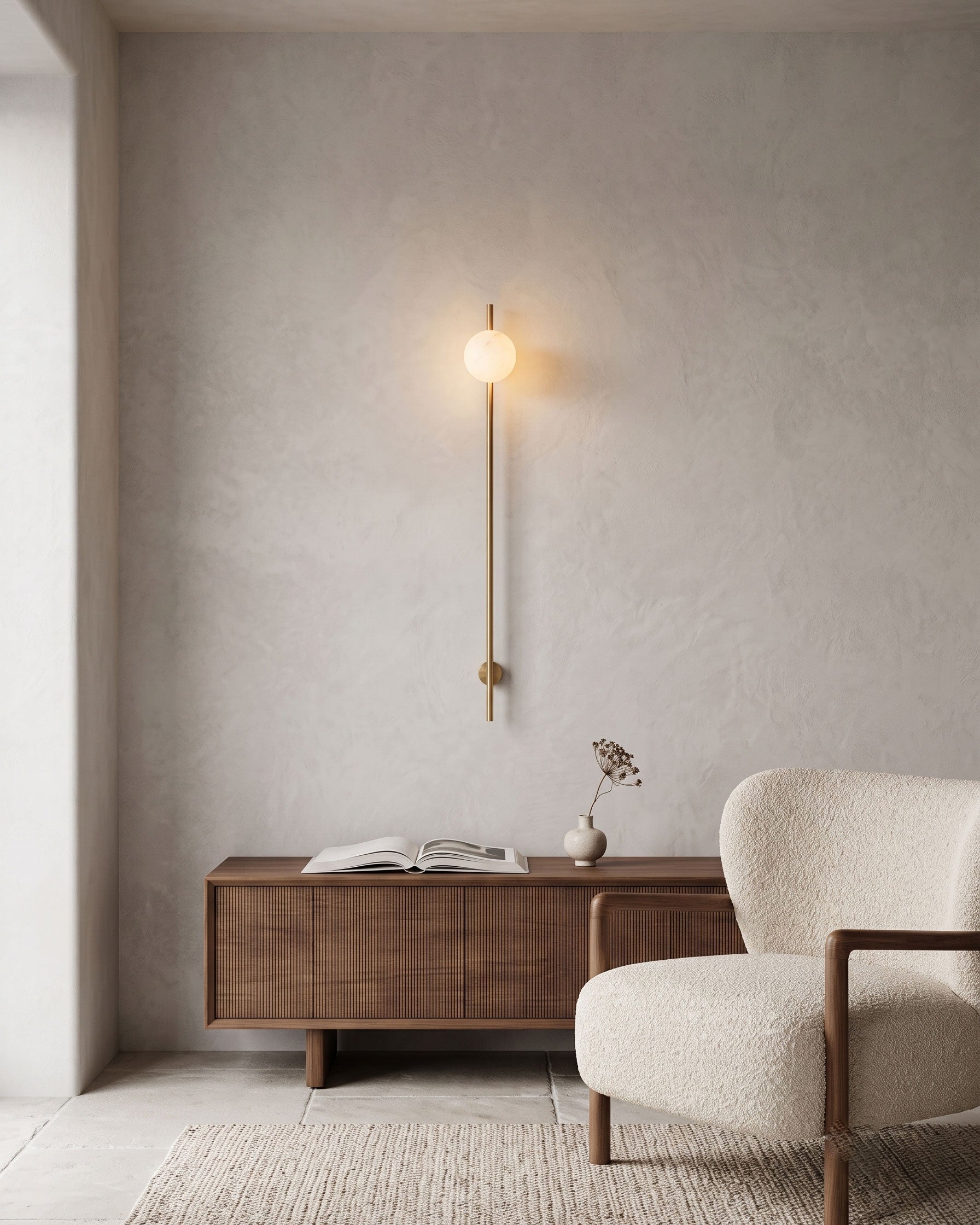 Bellamy Alabaster Wall Sconce