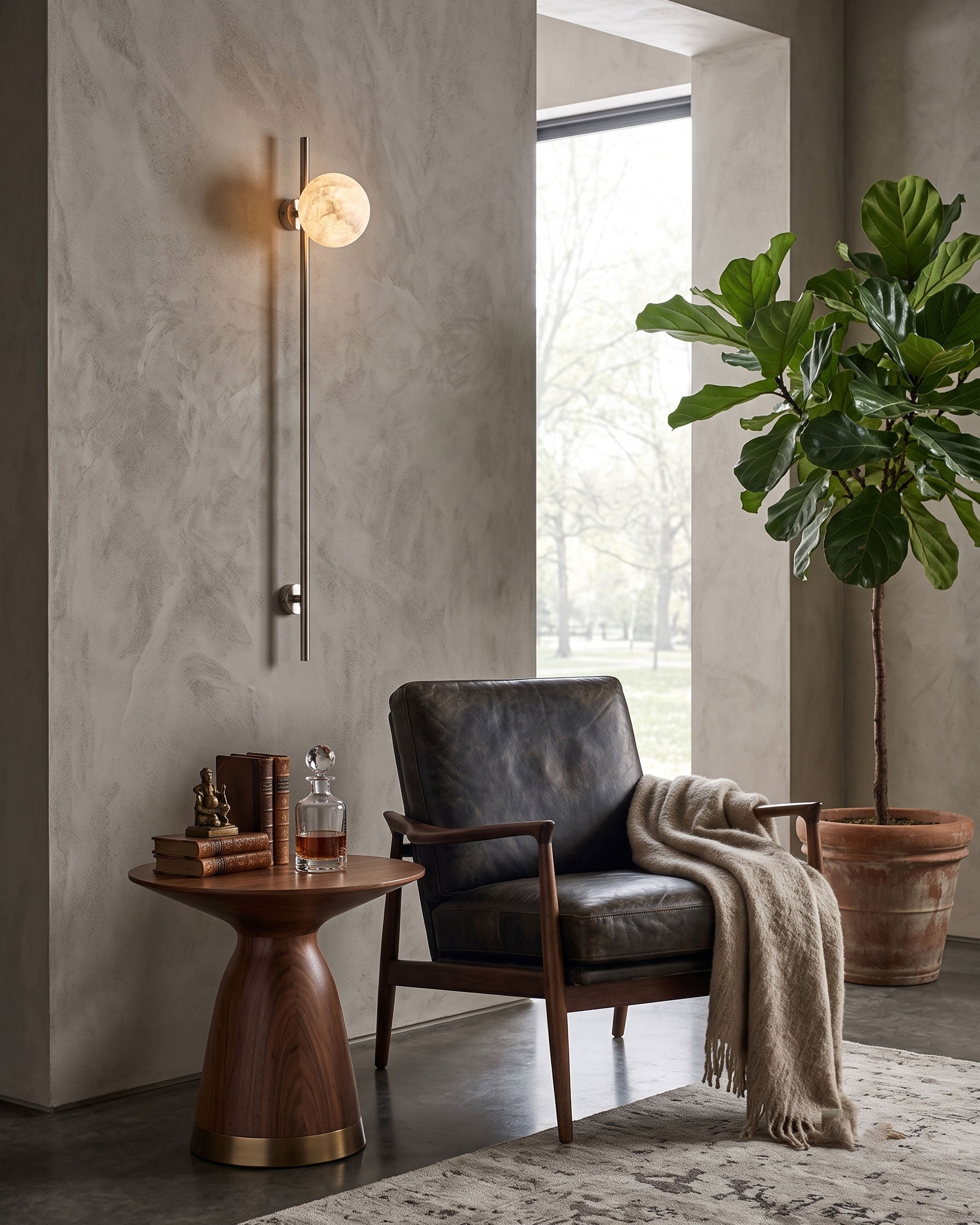 Bellamy Alabaster Wall Sconce