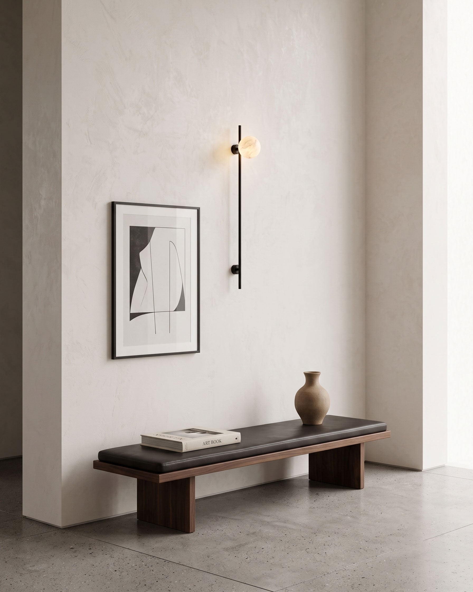 Bellamy Alabaster Wall Sconce