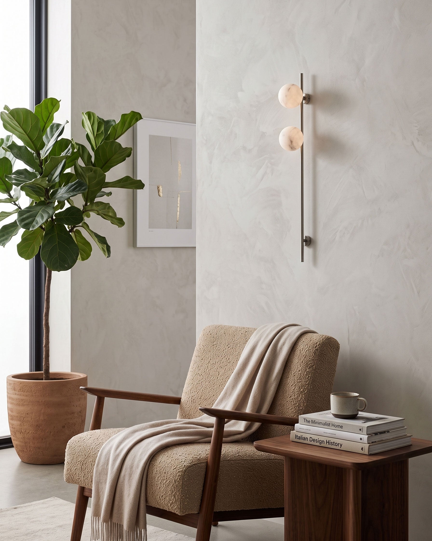 Bellamy Alabaster Wall Sconce