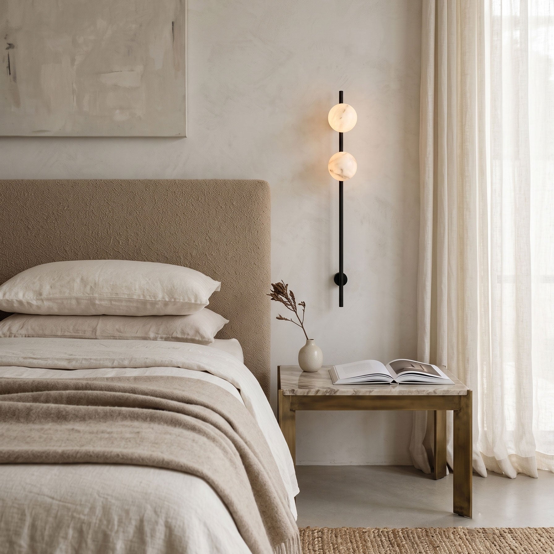 Bellamy Alabaster Wall Sconce