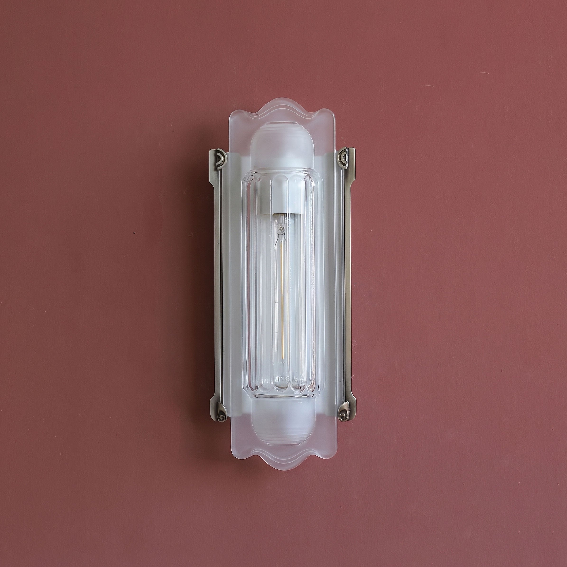 Benedict Ribbed Wall Sconce