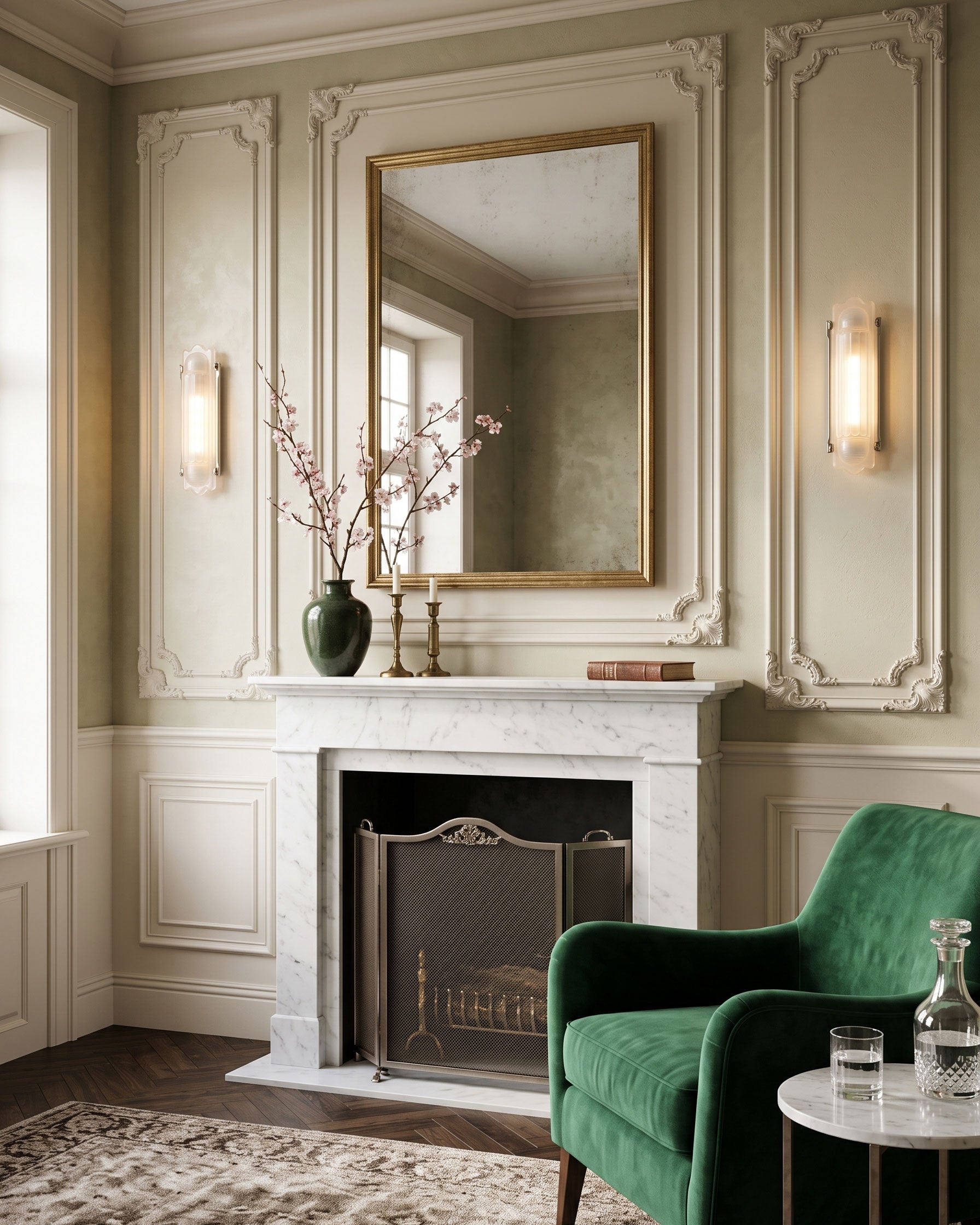 Benedict Ribbed Wall Sconce