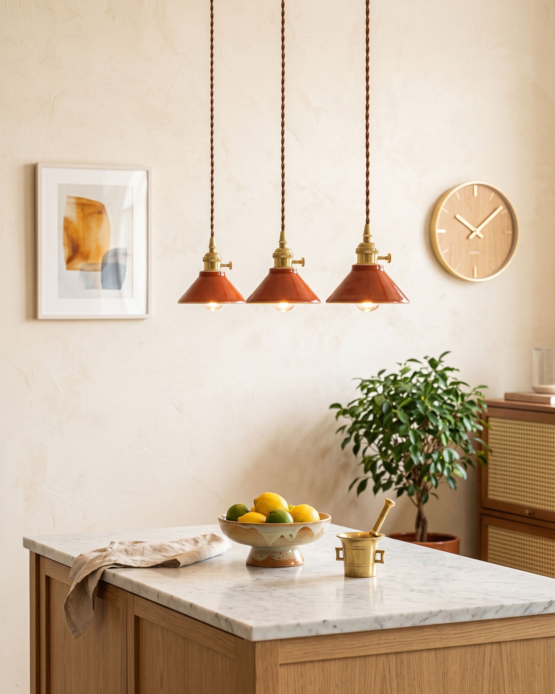 Blaine Vintage Cone Pendant Light