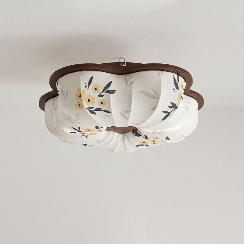 Blythe Scalloped Flush Mount