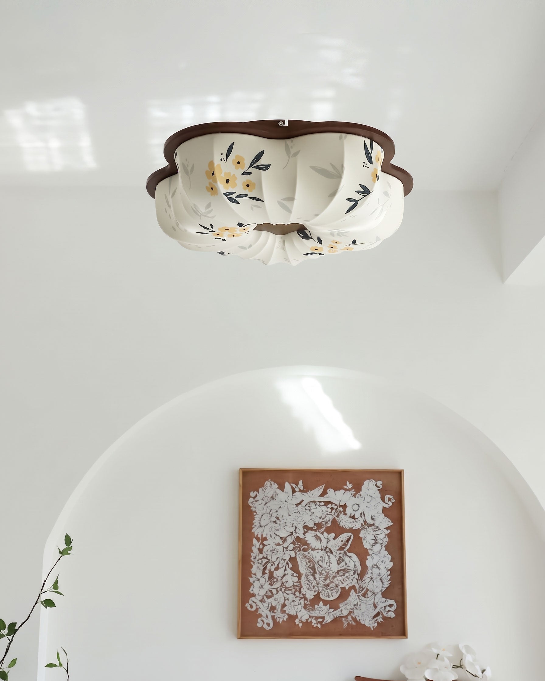 Blythe Scalloped Flush Mount