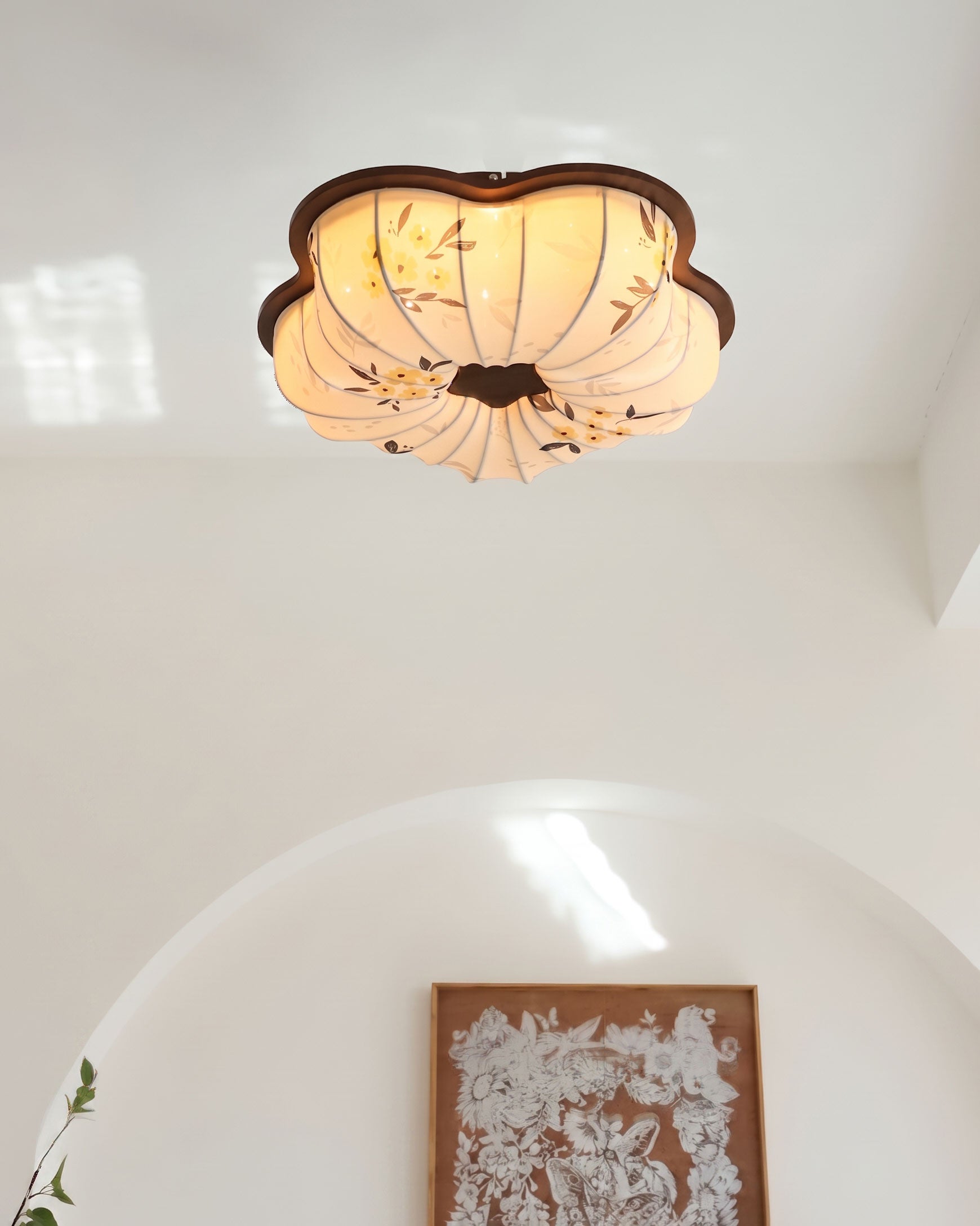 Blythe Scalloped Flush Mount