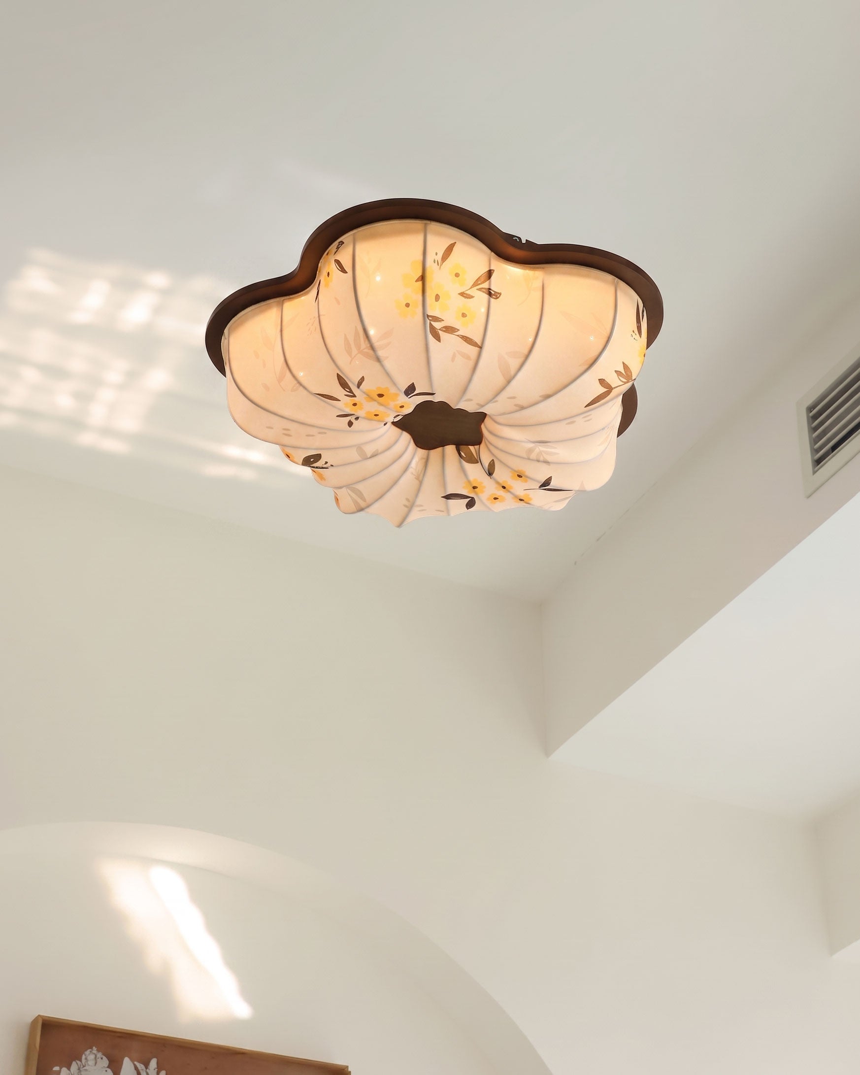 Blythe Scalloped Flush Mount