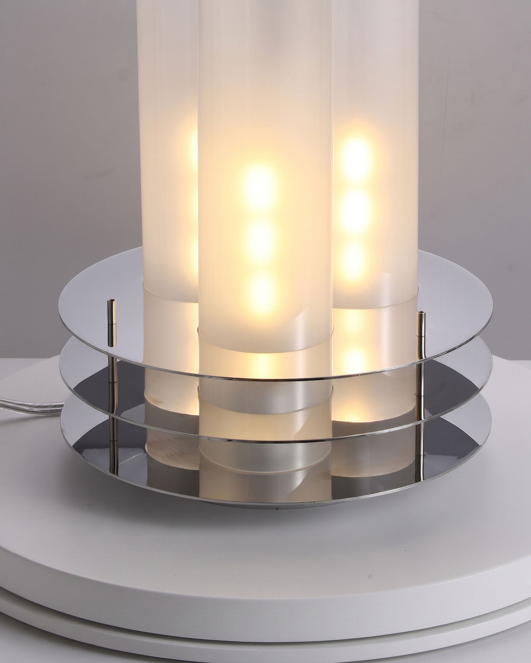 Boden Tubular Glass Table Lamp