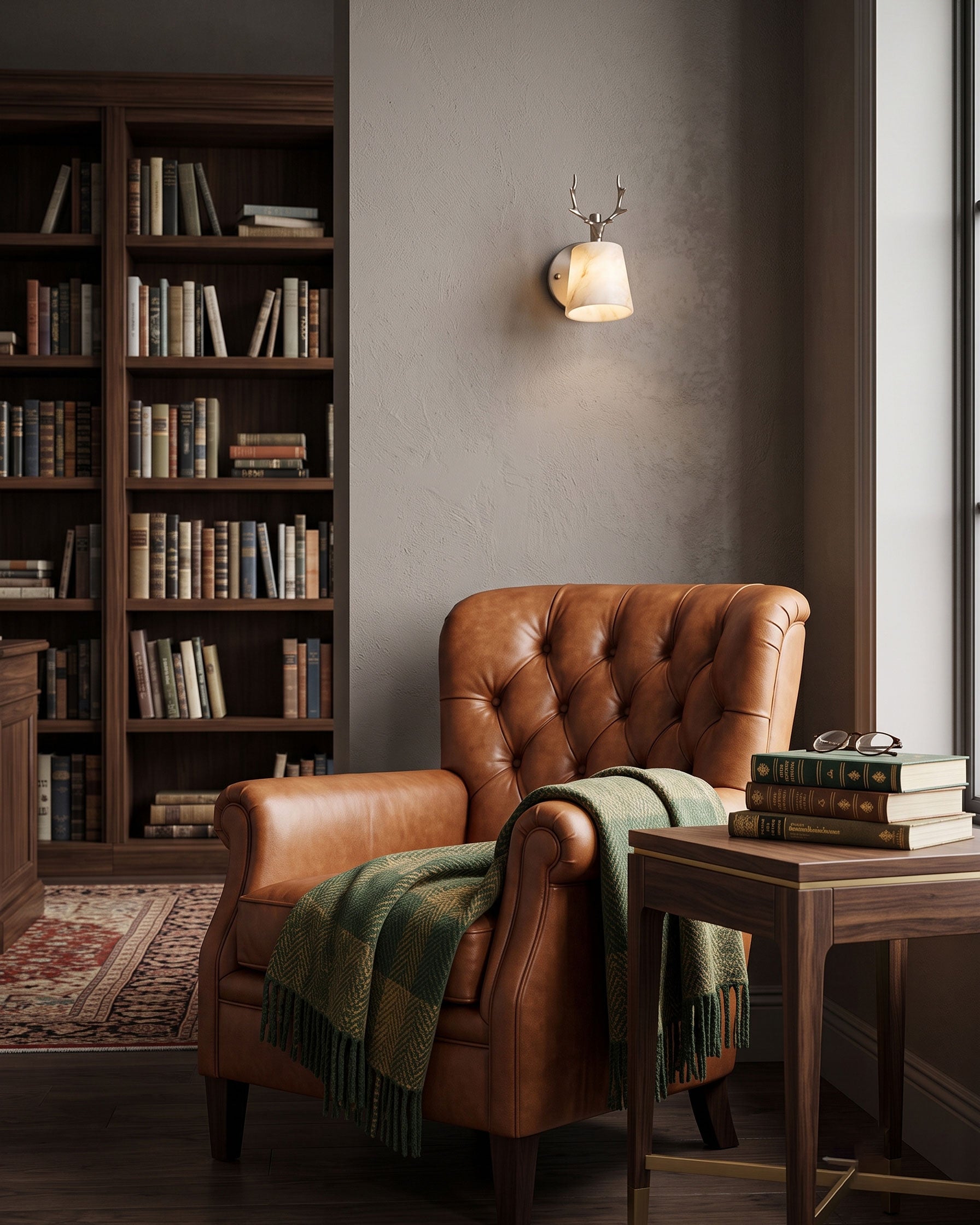 Bodhi Antler Wall Sconce
