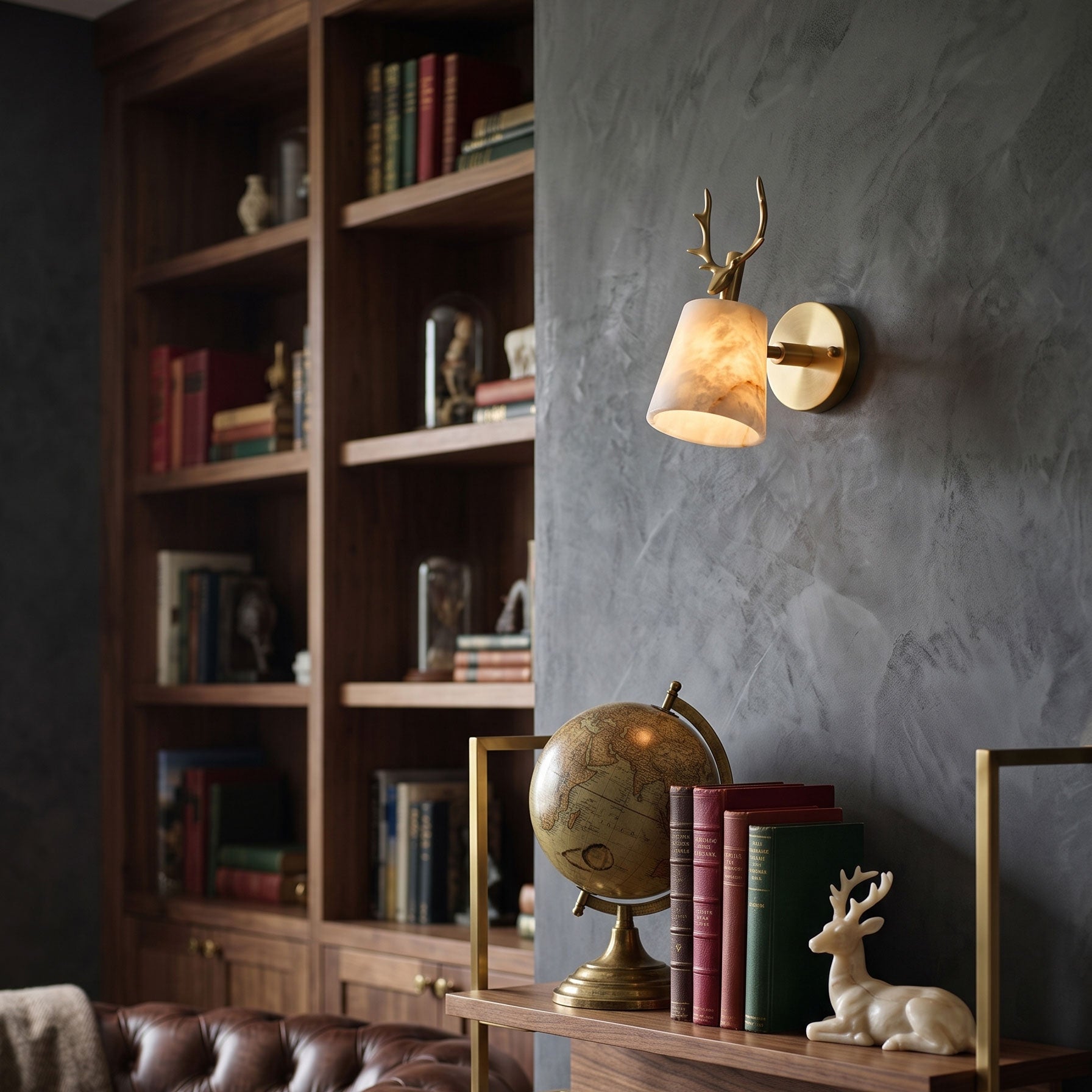 Bodhi Antler Wall Sconce