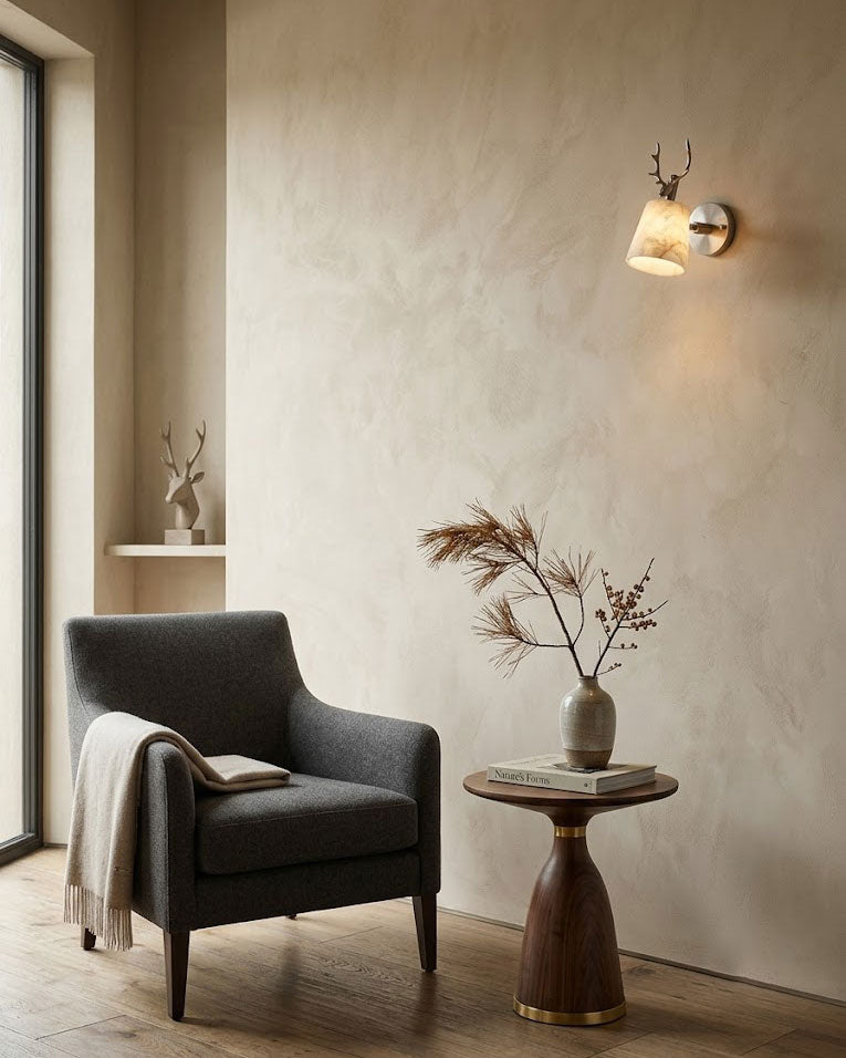 Bodhi Antler Wall Sconce