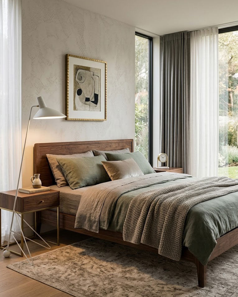 Boman Mid-Century Floor Lamp