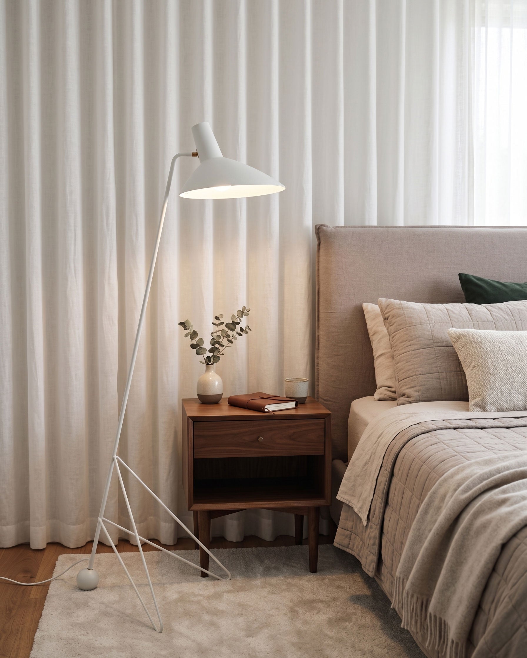 Boman Mid-Century Floor Lamp