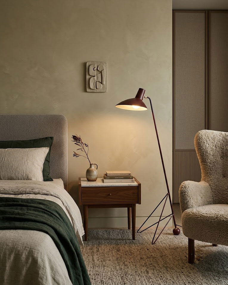 Boman Mid-Century Floor Lamp