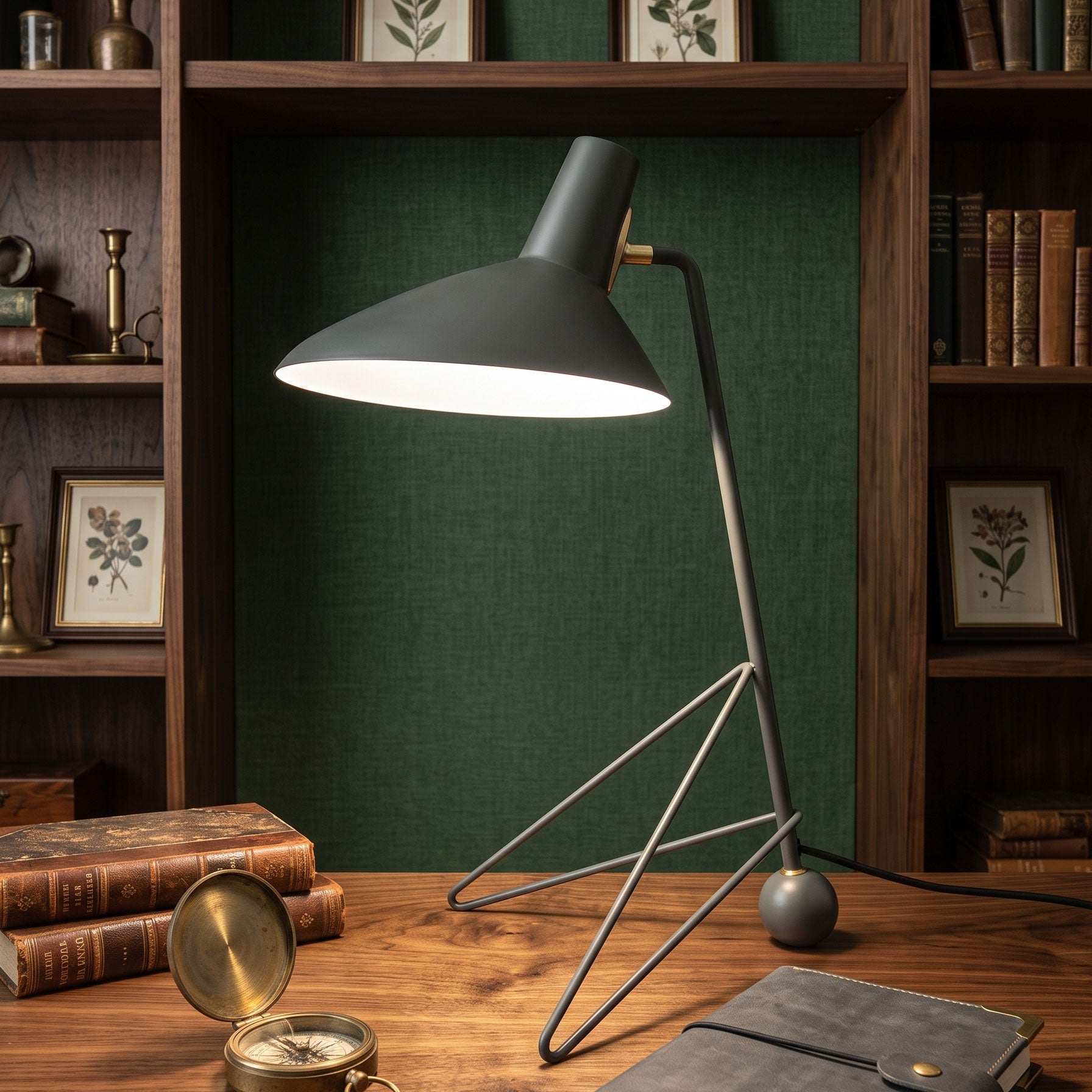 Boman Mid-Century Table Lamp