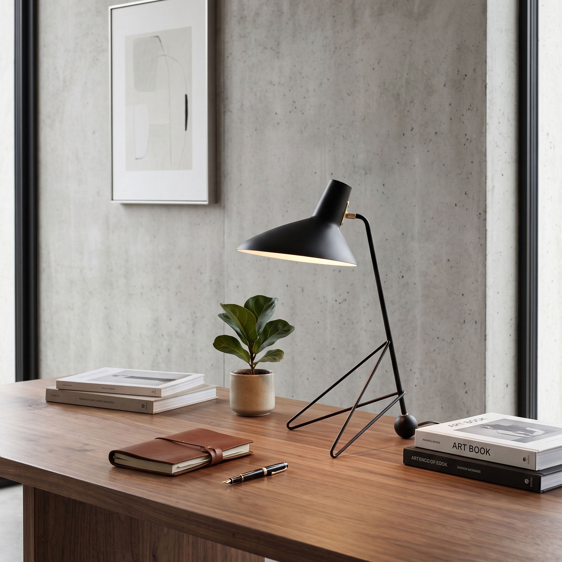 Boman Mid-Century Table Lamp
