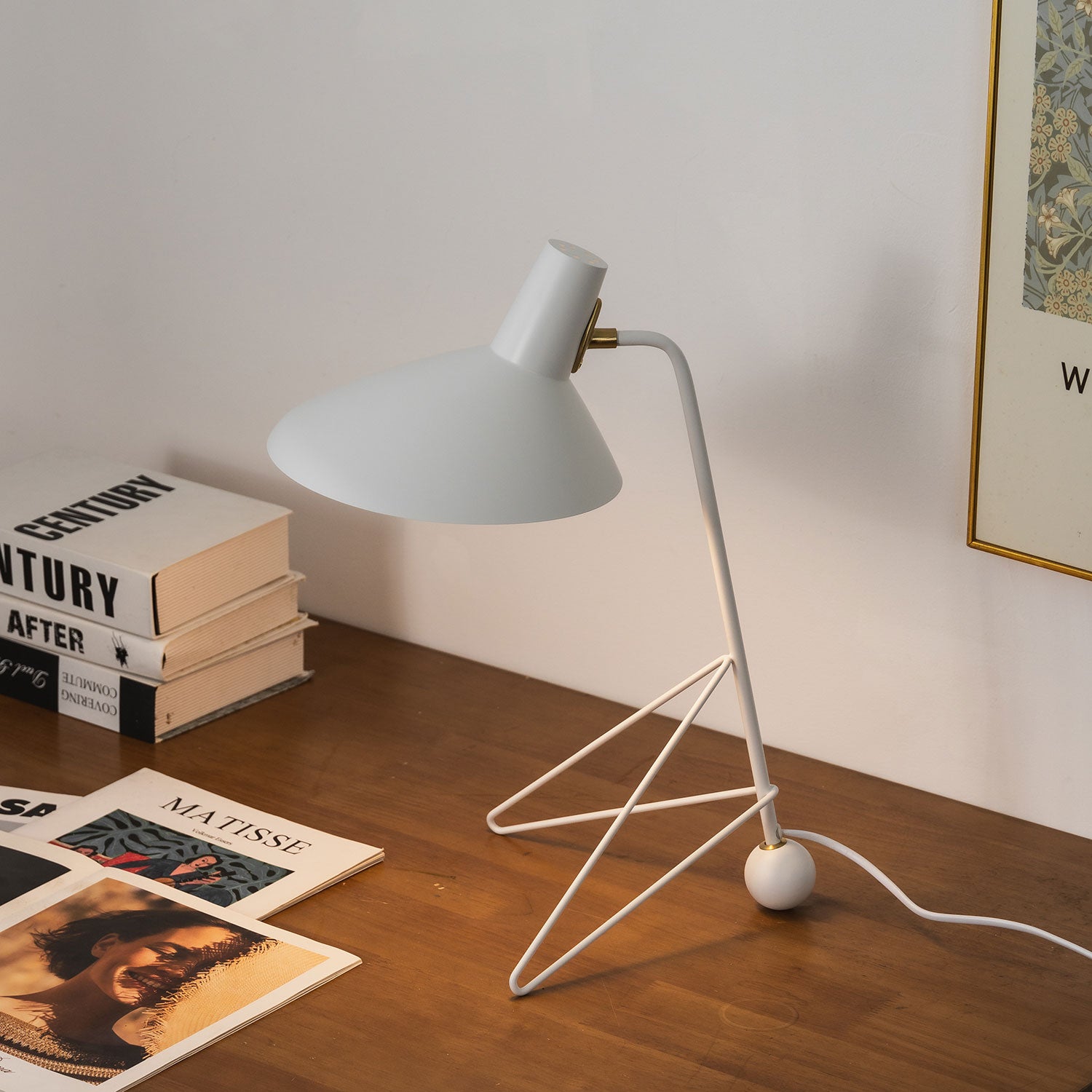 Boman Mid-Century Table Lamp