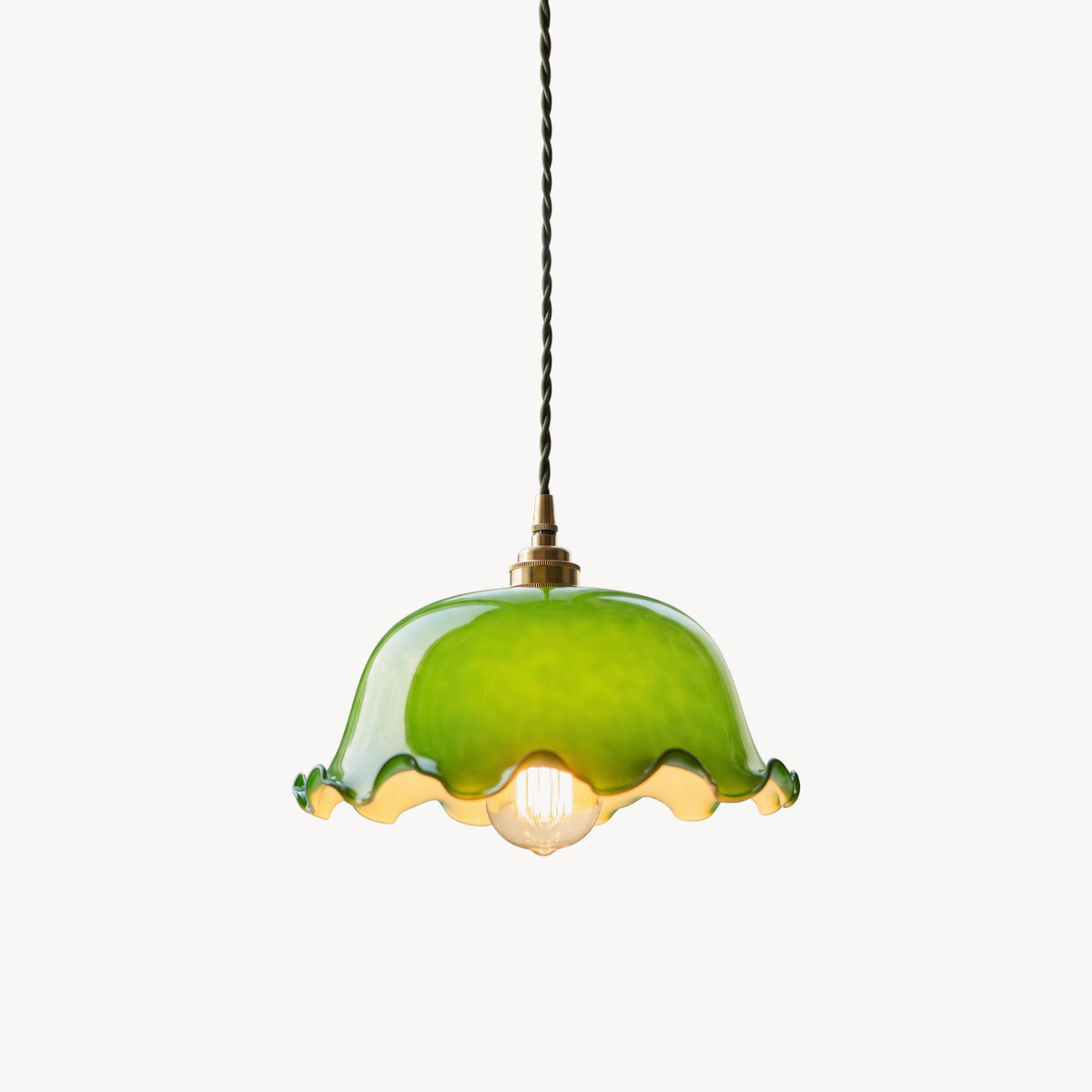 Bramley Fluted Pendant Lamp