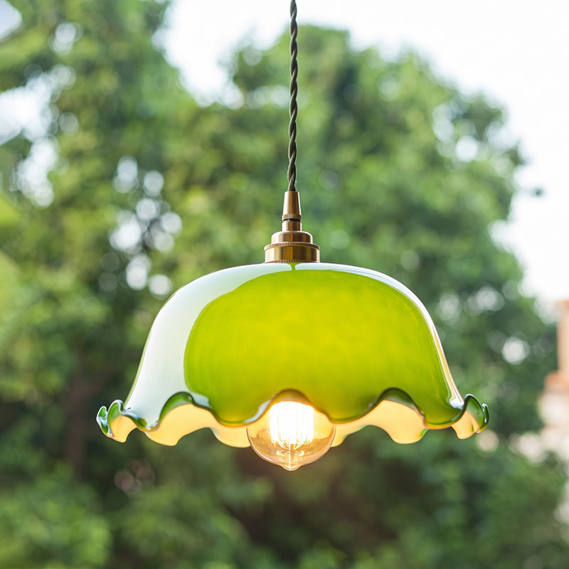 Bramley Fluted Pendant Lamp – detail 15