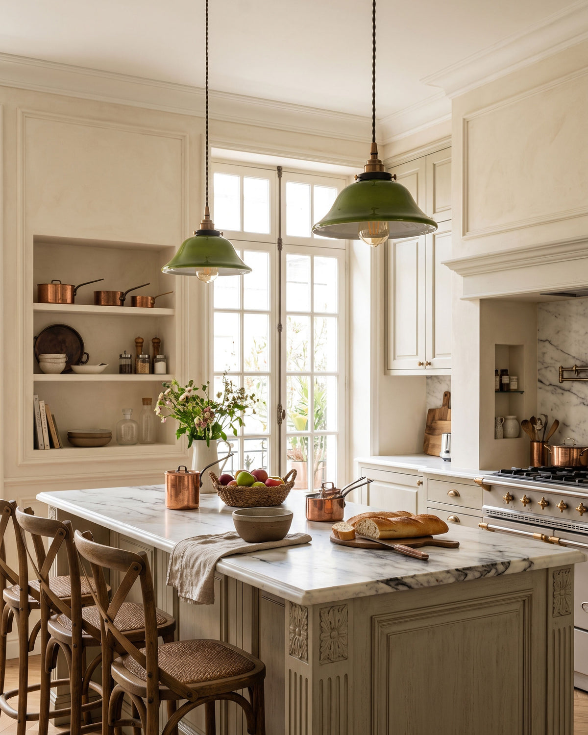 Bramley Fluted Pendant Lamp – detail 11