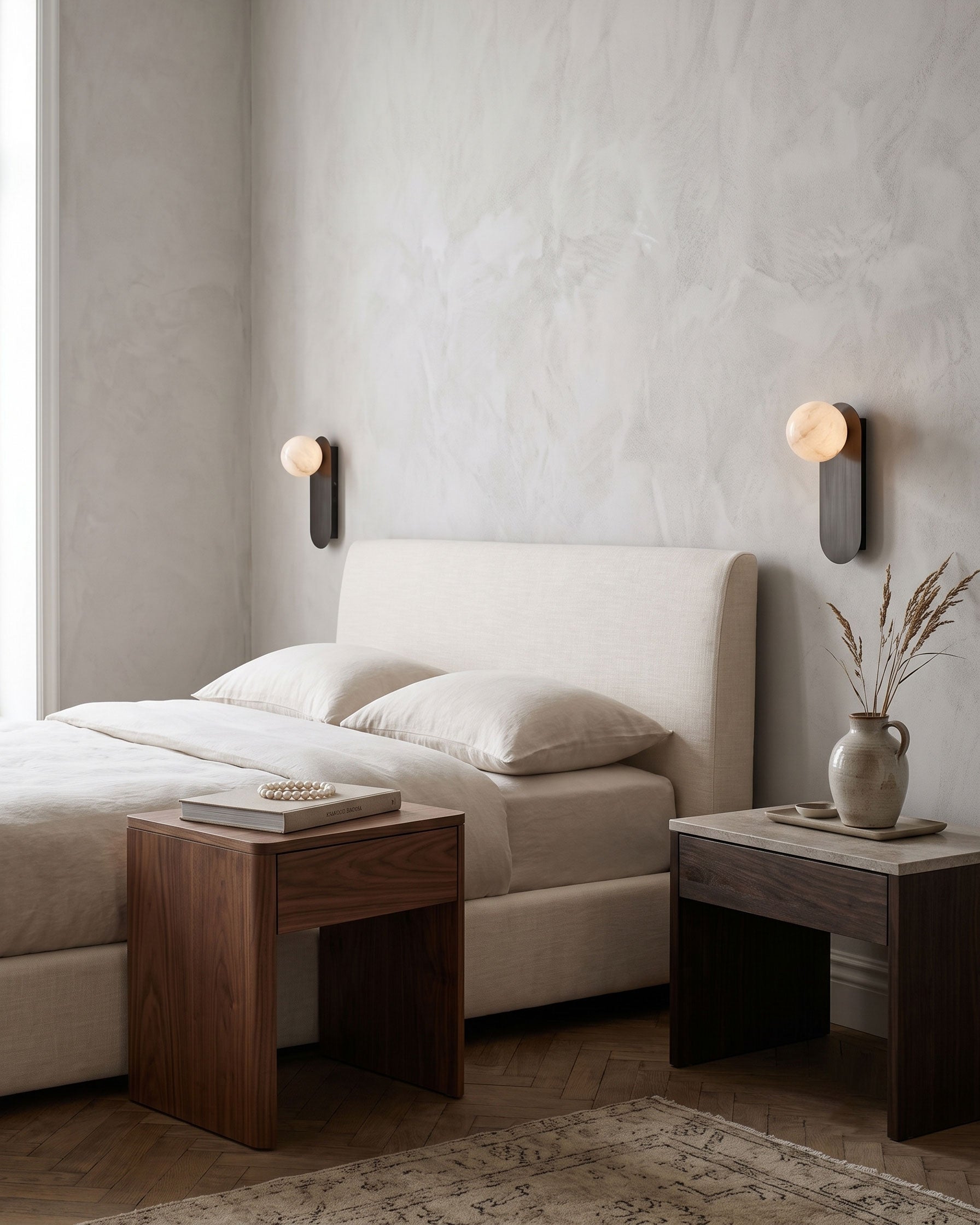 Bria Alabaster Wall Sconce