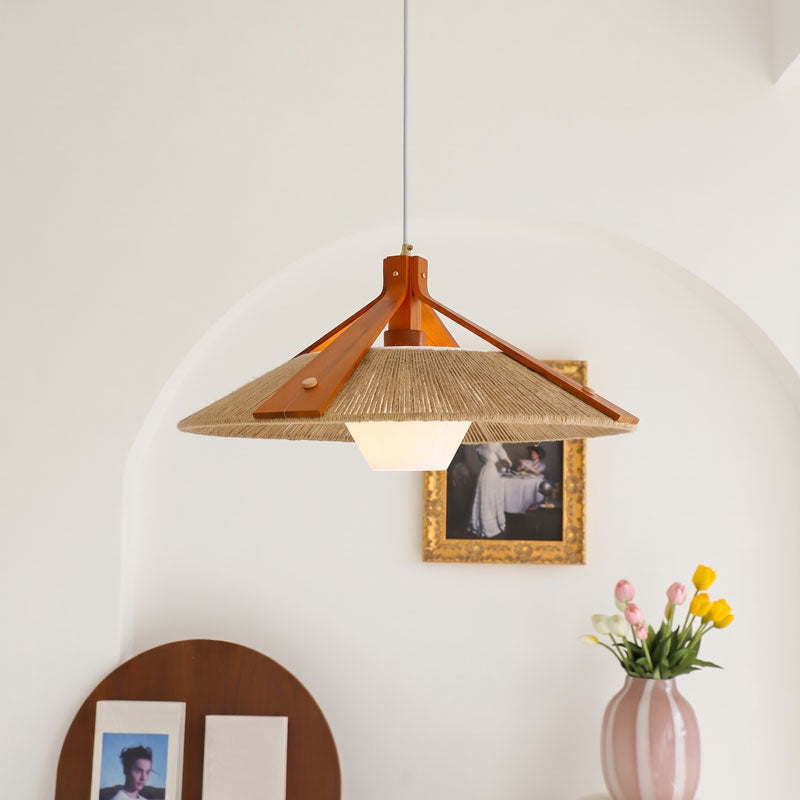 Bria Hemp Rope Pendant Light