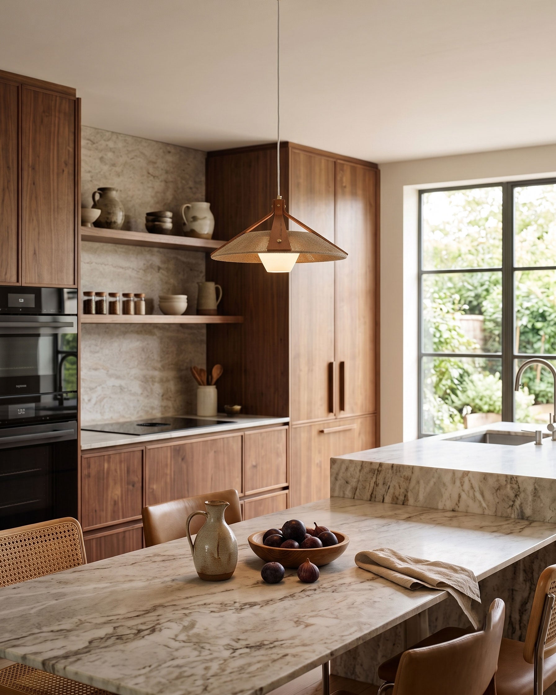 Bria Hemp Rope Pendant Light