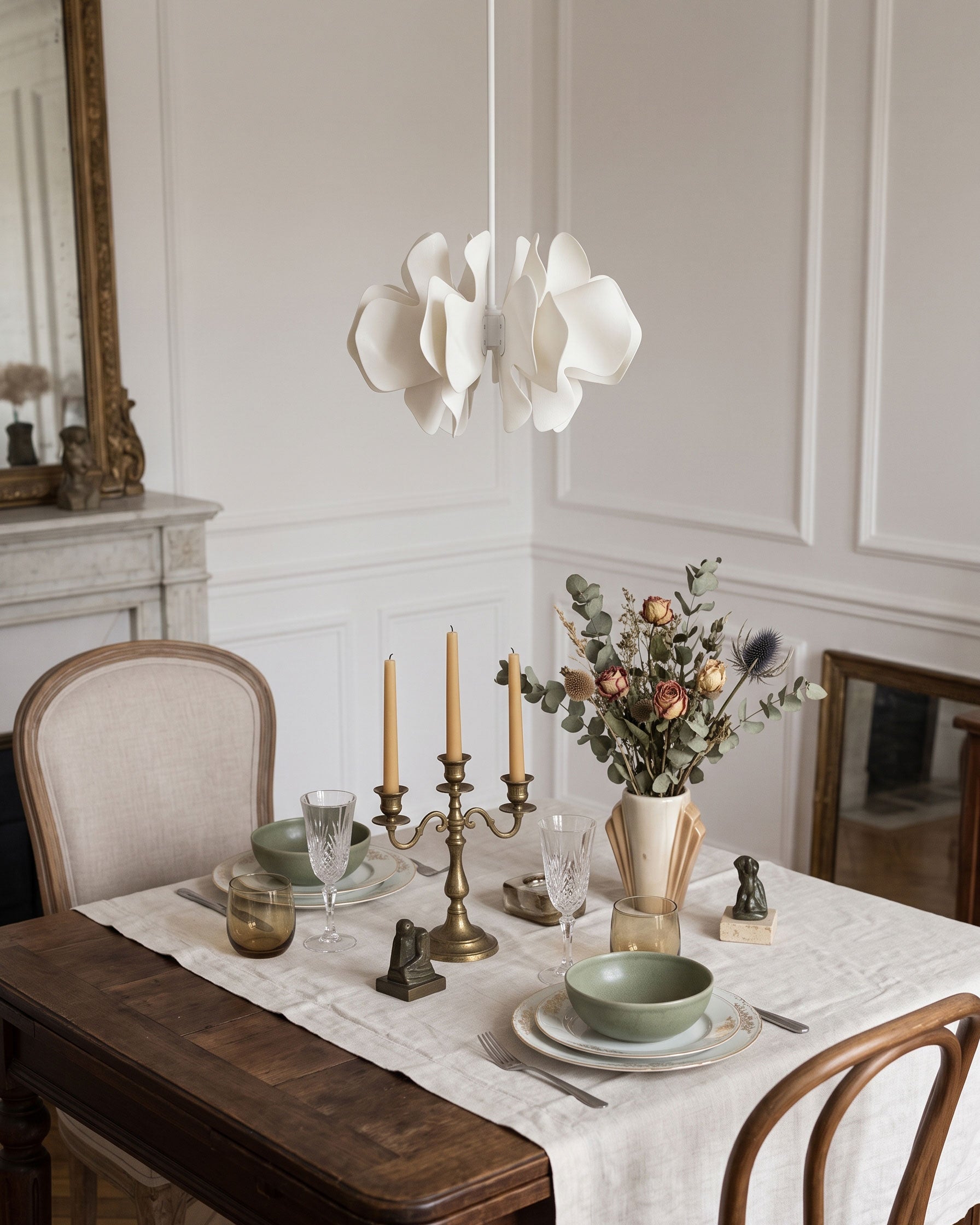 Bria Sculpted Blossom Pendant Light