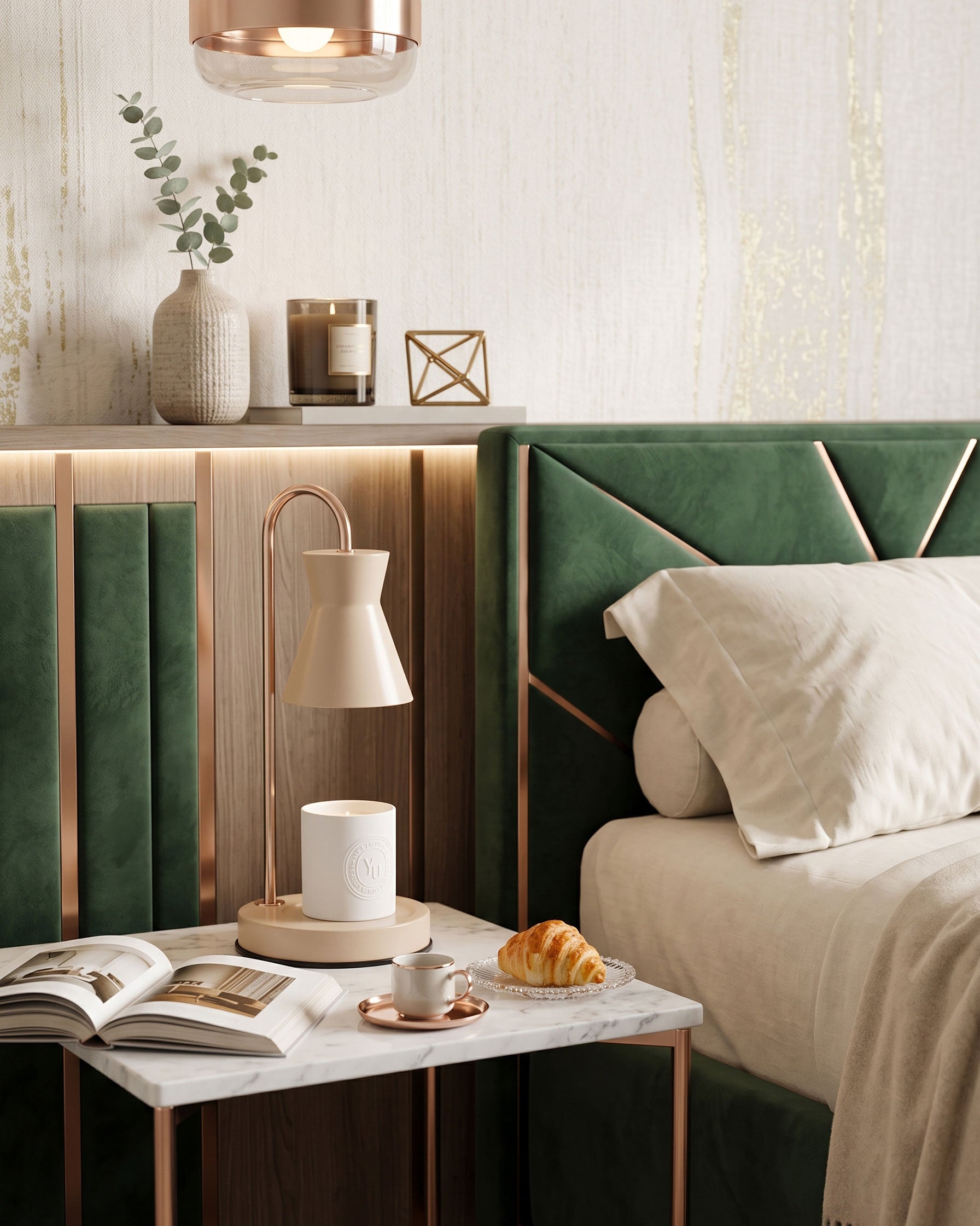 Briar Candle Table Lamp
