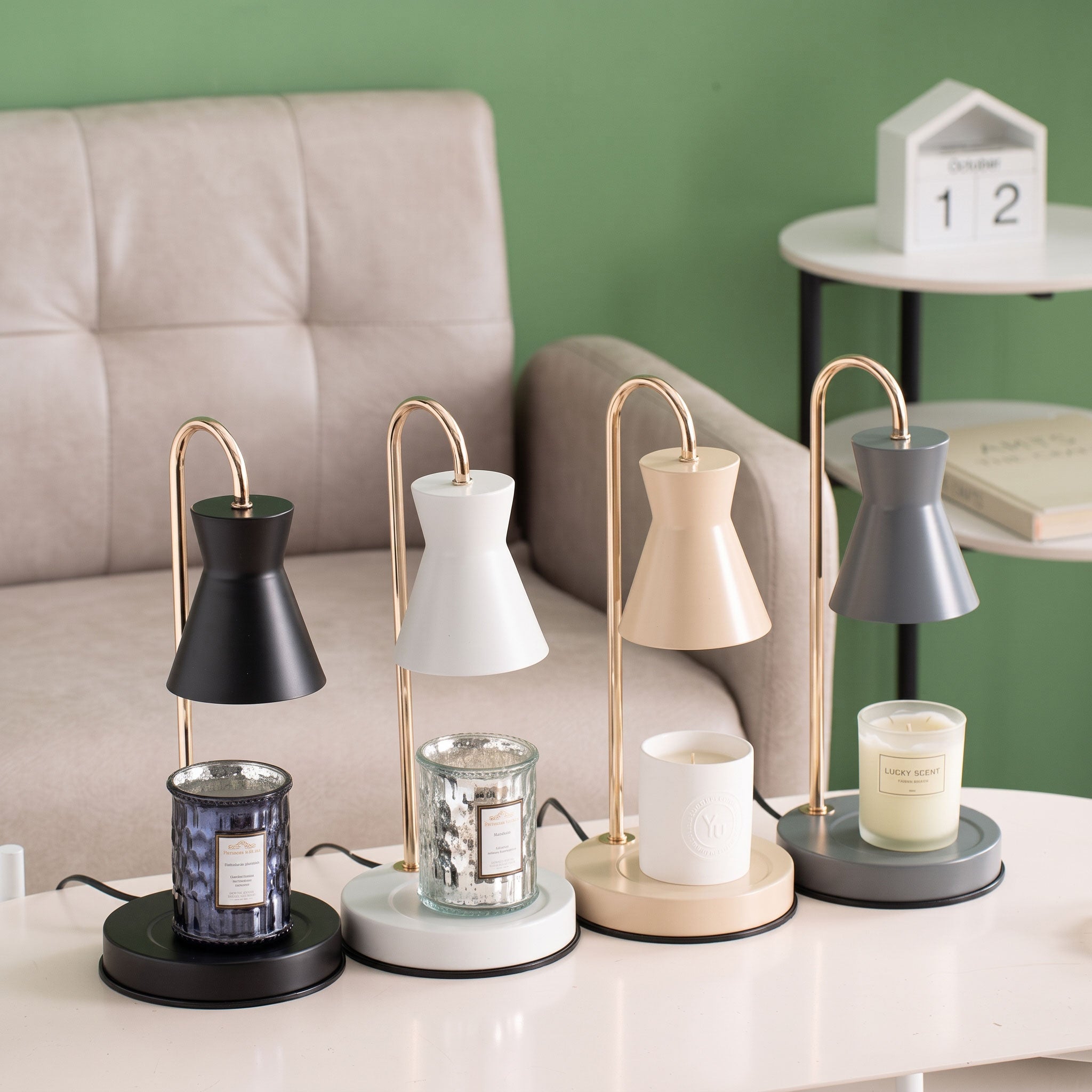 Briar Candle Table Lamp