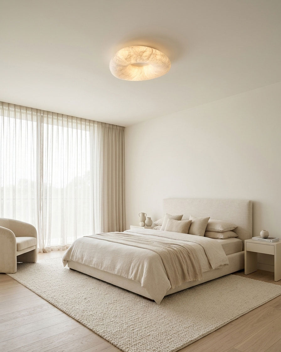 Brielle Silk Flush Mount Ceiling Light