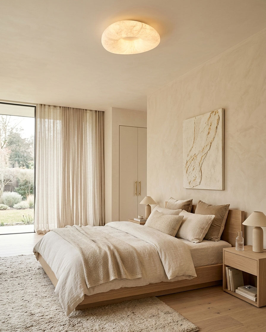 Brielle Silk Flush Mount Ceiling Light