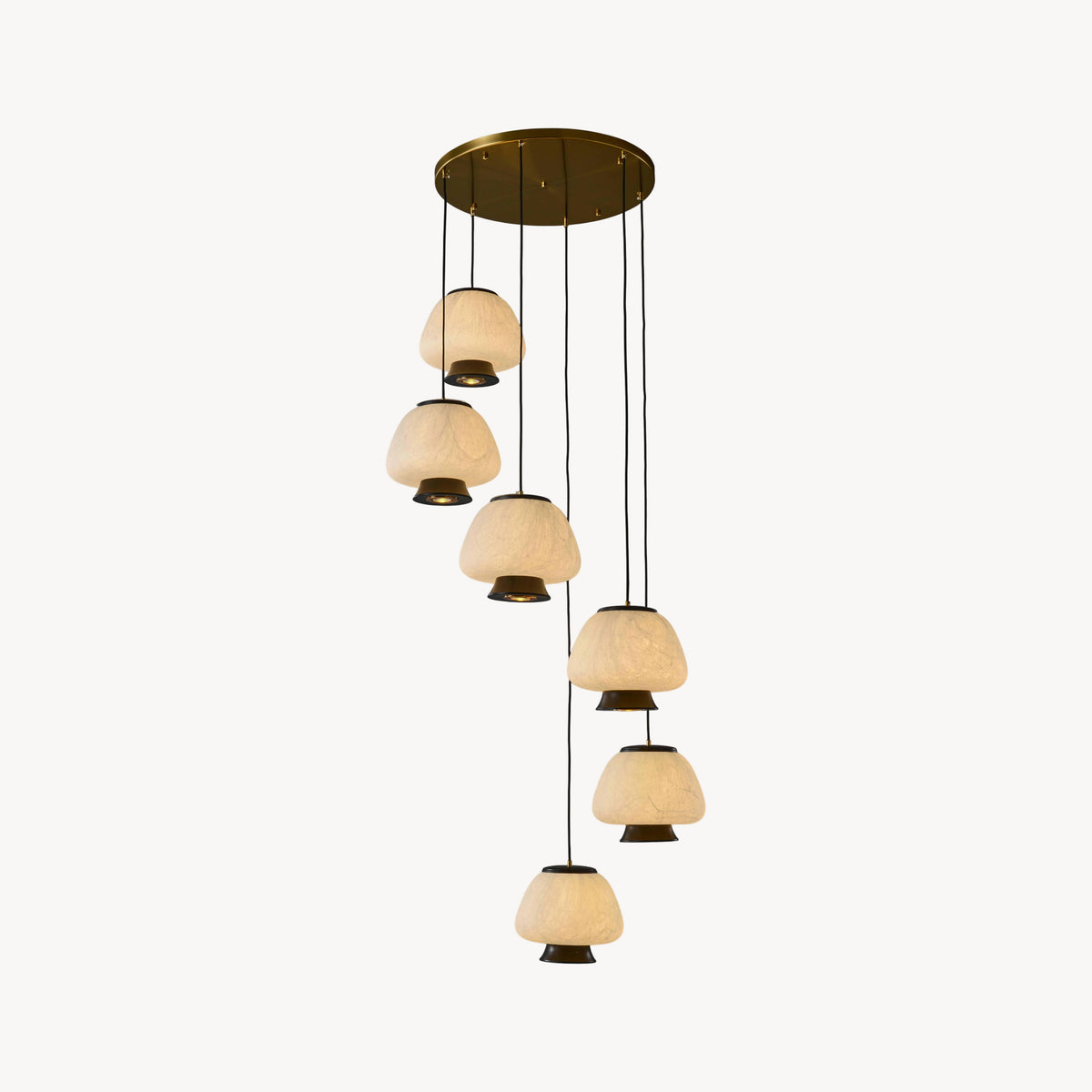 Brienna Natural Silk Chandelier